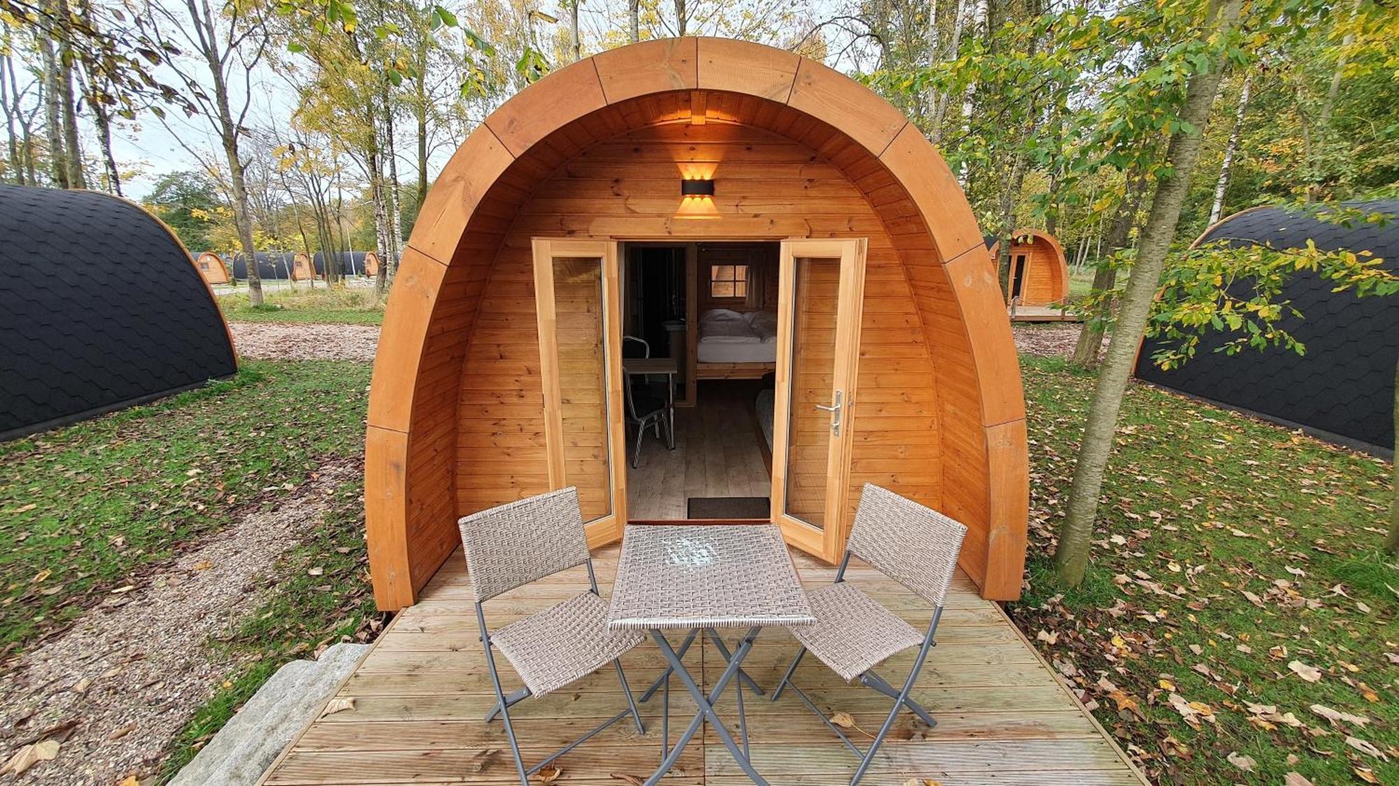 26 Premium Camping Pod "Foehr" Silberstedt ภายนอก รูปภาพ