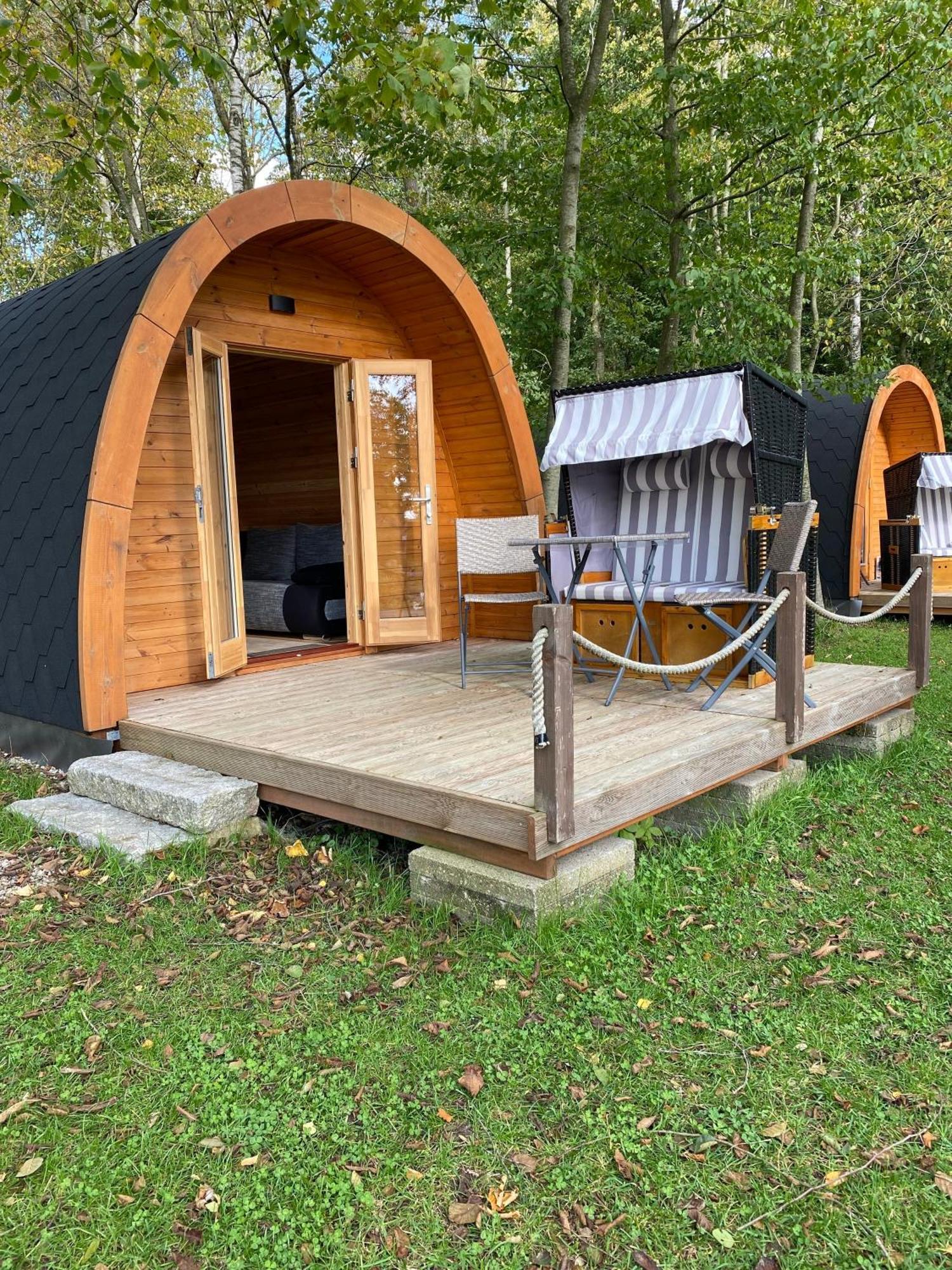 26 Premium Camping Pod "Foehr" Silberstedt ภายนอก รูปภาพ