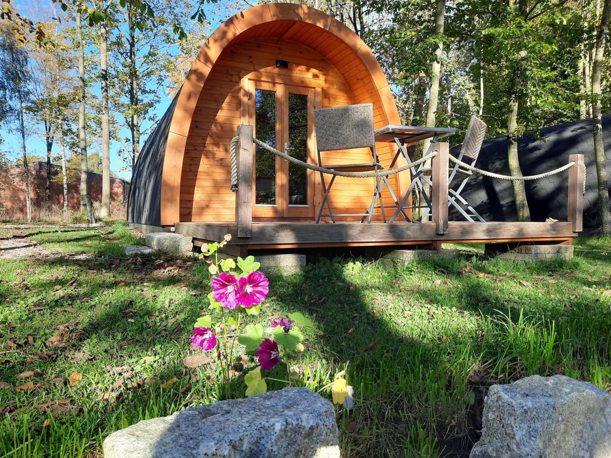 26 Premium Camping Pod "Foehr" Silberstedt ภายนอก รูปภาพ